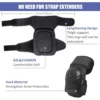 Thickened Wear Resistant Silicone Knee Pads
