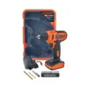 BLACK & DECKER LD12SP Cordless Driver Drill 12V Plus 13 Piece Accessories Box